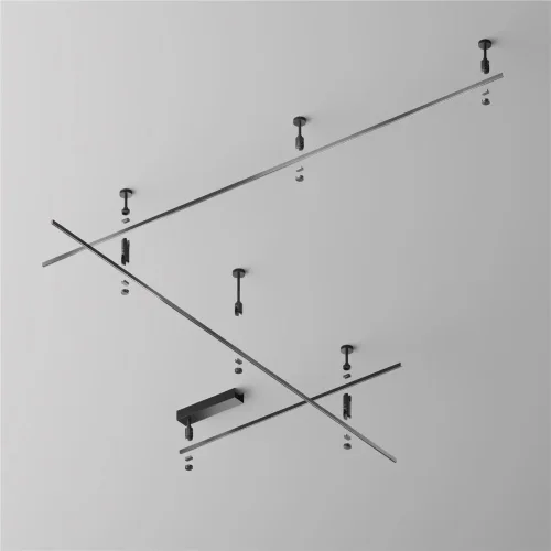 Шинопровод 2м Flarity черный (Черный) - фото 5