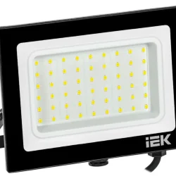 Прожектор светодиодный СДО 06-50 6500К IP65 черн. IEK LPDO601-50-65-K02