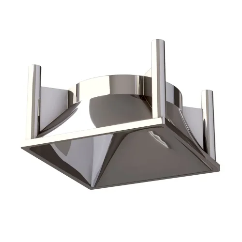 Декоративная рамка-отражатель для накладных светильников серии Alfa LED (Хром) - фото