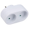 S-ES2-16O WHITE Разветвитель сетевой, б-з, 2 гнезда, 16А, 3500Вт, Белый - фото 6