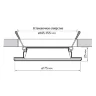 Светильник светодиодный PLED DL6 WH Downlight 15Вт 4000К IP40 ДВО встраив. Pro JazzWay 5036345 - фото 5
