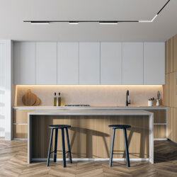 Угловой светильник SMART LINEAR ANGLE 18W DIM 3000K-6000K, черный, Denkirs DK8014-BK