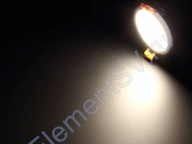 Светодиодный светильник MBD-101 MB7 (8W, round, warm white) - фото.