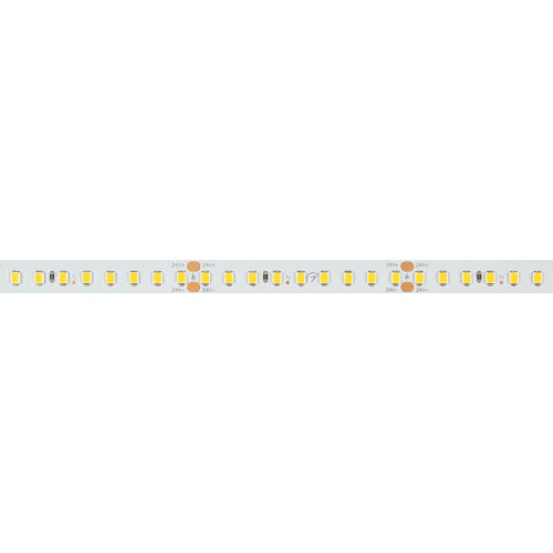 Светодиодная лента RT-А144-10mm 24V Warm3000 (7.7 W/m, IP20, 2835, 5m) (Arlight, высок.эфф.200 лм/Вт) 038782 - фото 3