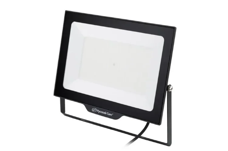 Прожектор светодиодный СДО FL 10 C 200W VW 865 BK CL 397х290х31.5мм 200Вт 6500К IP65 уличный черн. Русский Свет 15081023058 - фото 2