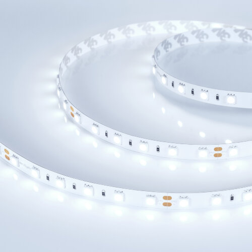Светодиодная лента RT 2-5000 24V Cool 8K 2x (5060, 300 LED, LUX) (Arlight, 14.4 Вт/м, IP20) 013757(1) - фото