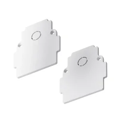 Заглушка торцевая 2шт Gravity встраиваемый белый (Белый)