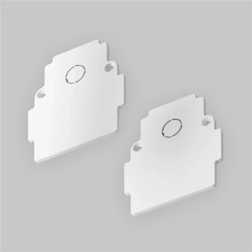 Заглушка торцевая 2шт Gravity встраиваемый белый (Белый) - фото 2