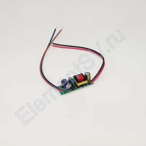 Светодиодный драйвер LD206 (220V, 12W, 22-50V, 350mA) - фото.