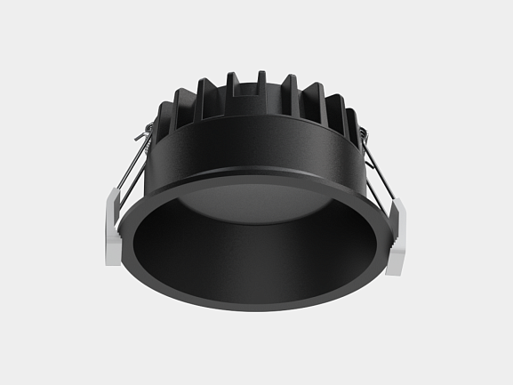 Светильник светодиодный диммируемый потолочный встраиваемый , серия WL-BQ, Черный, 9Вт, IP44, Нейтральный белый (4000К), BQ009109-BL-NW - фото