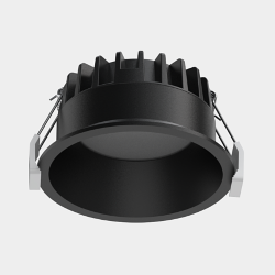 'Светильник светодиодный диммируемый потолочный встраиваемый , серия WL-BQ, Черный, 9Вт, IP44, Нейтральный белый (4000К), BQ009109-BL-NW 005650