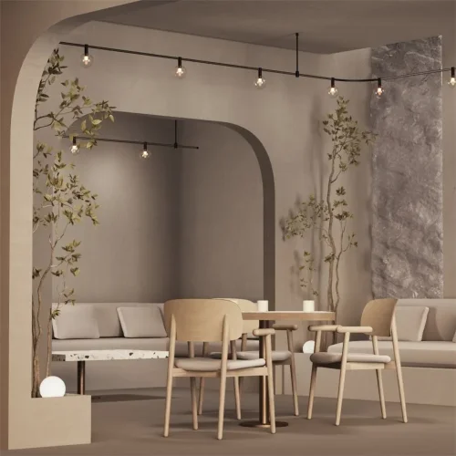 Трековый светильник Bubble 3000К 3Вт 100° (Черный) - фото 2