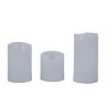 ULD-F060 WARM WHITE CANDLE SET3 Фигура светодиодная Свеча на батарейках CR2032 в-к, в составе набора из 3 штук, 1 светодиод, Теплый белый свет, TM Uniel - фото 1