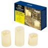 ULD-F060 WARM WHITE CANDLE SET3 Фигура светодиодная Свеча на батарейках CR2032 в-к, в составе набора из 3 штук, 1 светодиод, Теплый белый свет, TM Uniel - фото 9