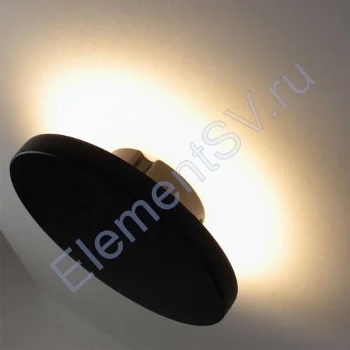 Светильник настенный светодиодный JH-BD-B10 DHL32 (220V, 12W, черный корпус, IP65, warm white) - фото 4.