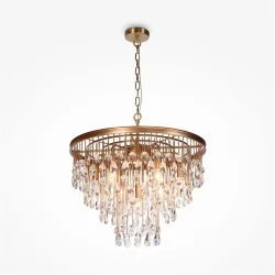 Подвесной светильник Linn E14x7 (Золото)