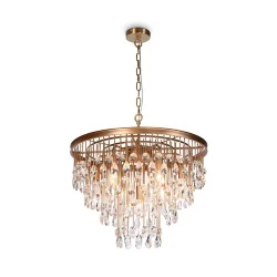 Подвесной светильник Linn E14x7 (Золото)