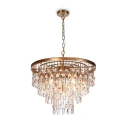 Подвесной светильник Linn E14x7 (Золото)