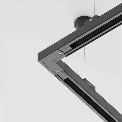 Коннектор угловой внутренний Trinity черный (Черный) - фото 3