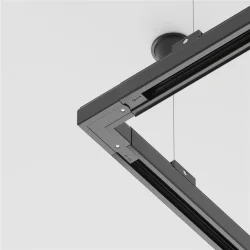 Коннектор угловой внутренний Trinity черный (Черный)