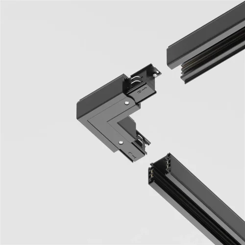 Коннектор угловой внутренний Trinity черный (Черный) - фото 4