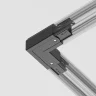 Коннектор угловой внутренний Trinity черный (Черный) TRA005CL-31B-R - фото 3