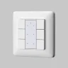 6-ти кнопочная настенная панель DALI (Белый) - фото 2