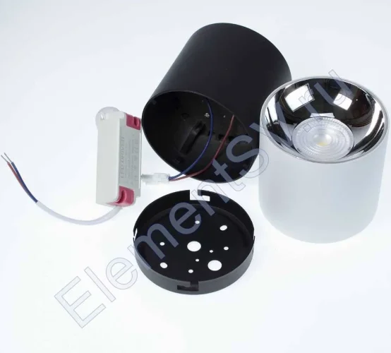 Светодиодный светильник JH-MTD-Z15W B100 (15W, белый корпус, day white) - фото 2.