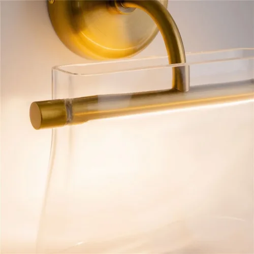 Настенный светильник (бра) Cabaret 3000К 8Вт (Латунь) - фото 9