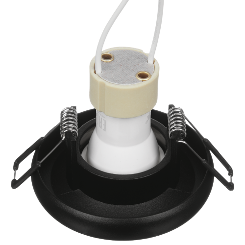 Светильник WOLTA WDL-MR11/05BL-R под лампу MR11 с цоколем GU10 Черный ACENTO - фото 5.