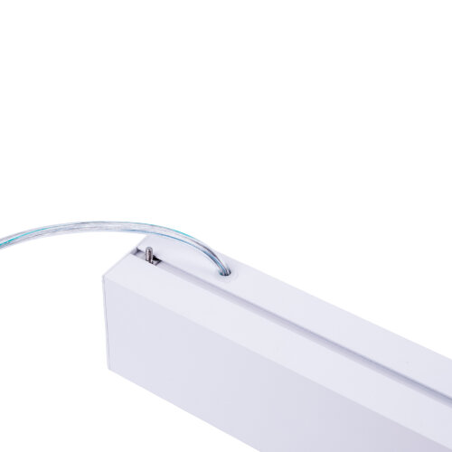 ULO-K19A 40W-4000K-Z40-160 IP40 WHITE Светильник линейный светодиодный подвесной, Зигзагообразный, профиль 50х70мм, Белый свет 4000K, 4000Лм, Алюминий, Цвет белый, TM Uniel - фото 6