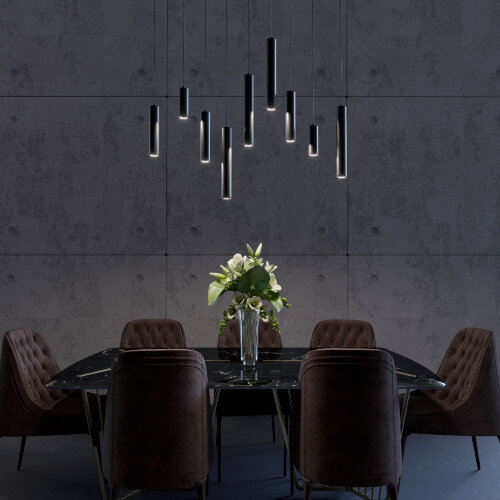 50246 LED 7W 4000K Подвесной светодиодный светильник / чёрный - Фото 6