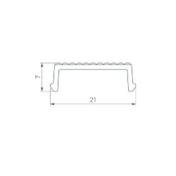 Экран призматический SL-LINE-W20-2500 (Arlight, Пластик) 033745