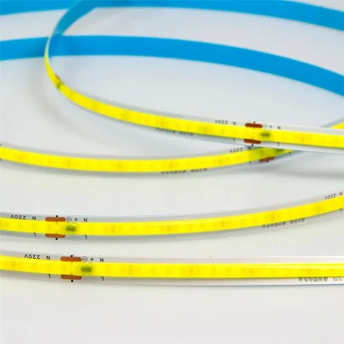 Светодиодная лента 220V, COB 240 chip/m, white, IP20, 10m, A301 - фото II