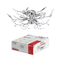 Люстра под лампу MODERN LORA-CL-4E14-CH 4хЕ14 хромированный IN HOME