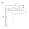 Угол SL-LINIA32-FANTOM (Arlight, Металл) 030097 - фото 3