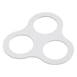 Рамка декоративная к артикулам 357585-357587, 357589, 357909-357910 «Novotech» 357919, дизайн: Хай-тек, серия: METIS