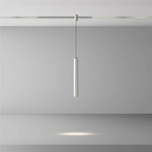 Трековый подвесой светильник Фокус / Focus Led Flarity 4000K 5Вт 30° (Платина) TR155-1-5W4K-PT - фото 4