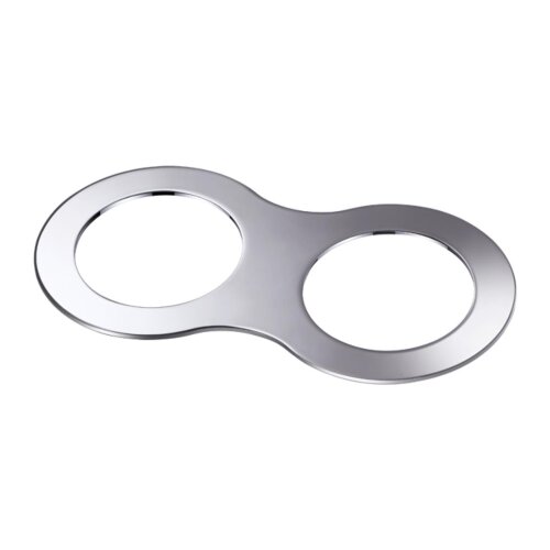 Рамка декоративная к артикулам 357585-357587, 357589, 357909-357910, 370639-370643 «Novotech» 358243, дизайн: Хай-тек, серия: METIS. Фото 1.