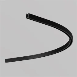 Коннектор радиусный D900 накладной Levity черный (Черный)