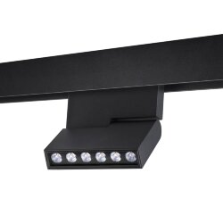 Трековый светильник для низковольного шинопровода диммируемый с пультом ДУ, со сменой цв. температур «Novotech» 358628, серия: FLUM - -