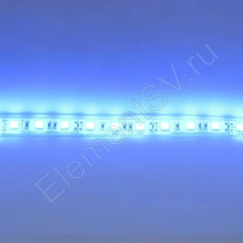 Светодиодная лента Standart PRO class, 5050, 60led/m, Blue, 12V, IP68 - фото 4.