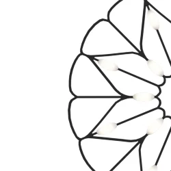 Подвесной светильник Volare 3000К 16Вт (Черный)