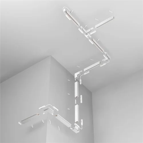 Заглушка торцевая 2 шт. Exility накладной белый (Белый) - фото 5