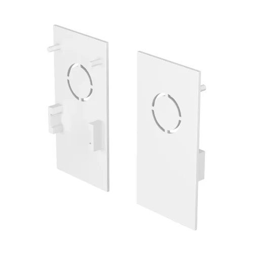 Заглушка торцевая 2 шт. Exility накладной белый (Белый) TRA034EC-41W - фото