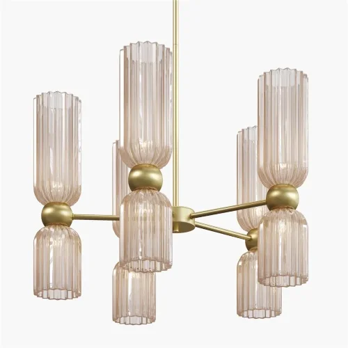 Подвесной светильник Antic E14х10 (Золото) - фото 5