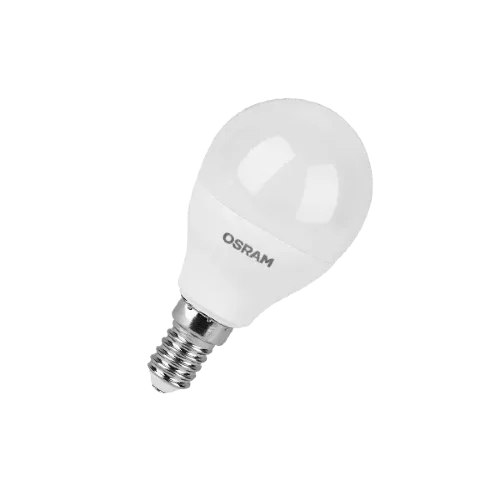 Лампа светодиодная LV 10SW/4000K (=75W) E14 | LED Value 2Y | Шарик | - OSRAM. Фото
