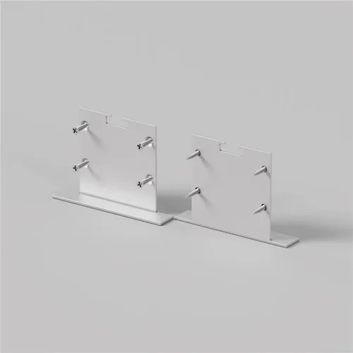 Комплект заглушек (для профиля 50×35) 2 шт., ALM-5035T-S-EC 642034 (Серебро) - фото 2