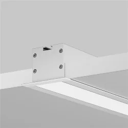 Комплект заглушек (для профиля 50×35) 2 шт., ALM-5035T-S-EC 642034 (Серебро)