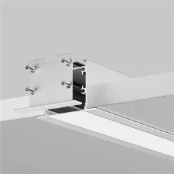 Комплект заглушек (для профиля 50×35) 2 шт., ALM-5035T-S-EC 642034 (Серебро)